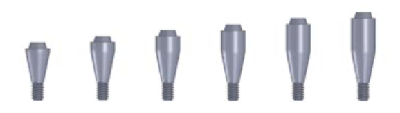 Flat top abutment