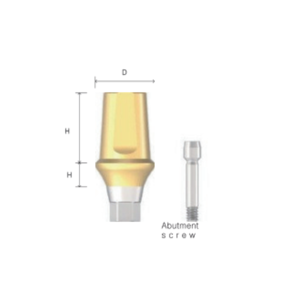Straight Abutmemt -Mini (2.1 Hex)